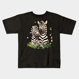 Zebra Stripes Mystery Kids T-Shirt